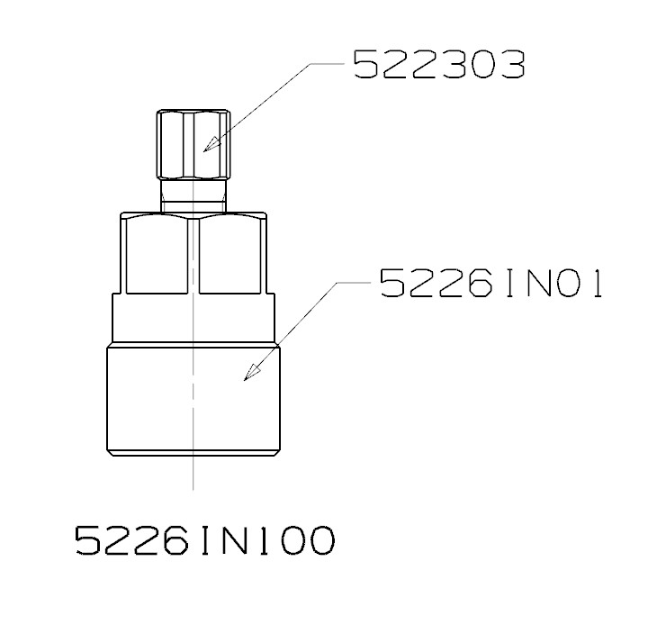 EXTRACTOR FORZA PARA PLATOS MAGNÉTICOS PARA ROSCA EXTERIOR PARA MOTO